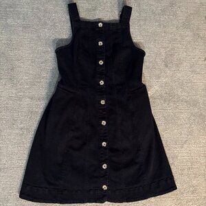 Free People Gimme More Mini Dress (XS, Gently Worn, Navy Blue)